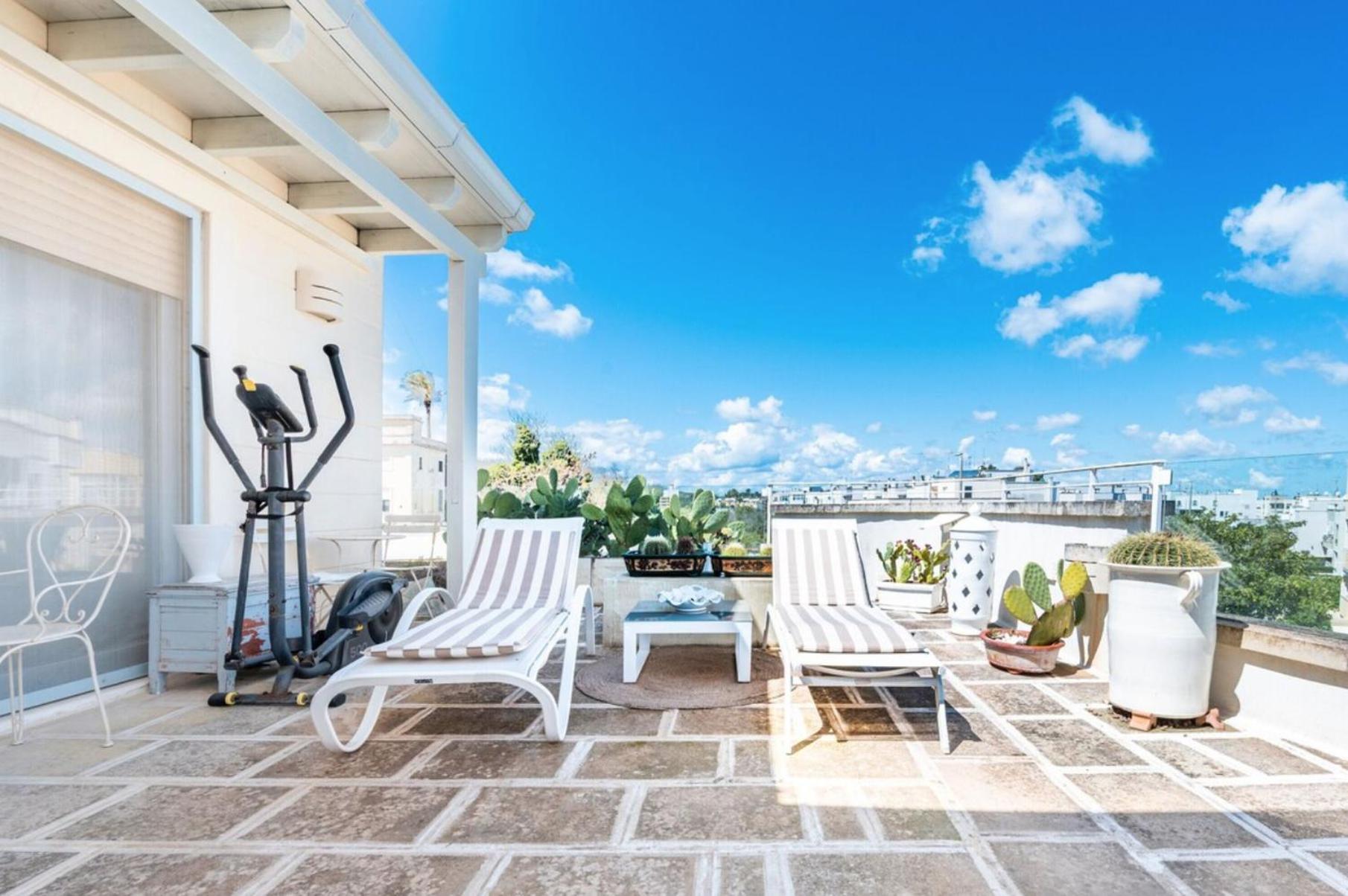 Le Terrazze Apartman Otranto Kültér fotó