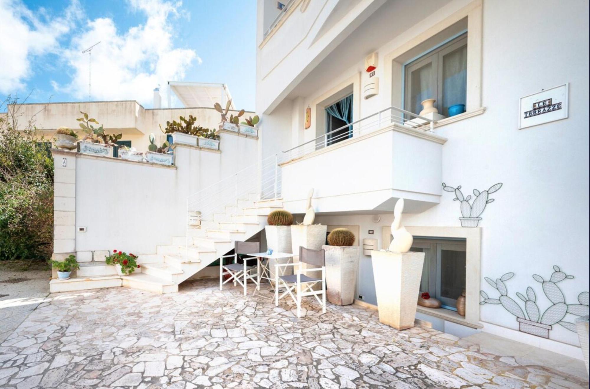 Le Terrazze Apartman Otranto Kültér fotó