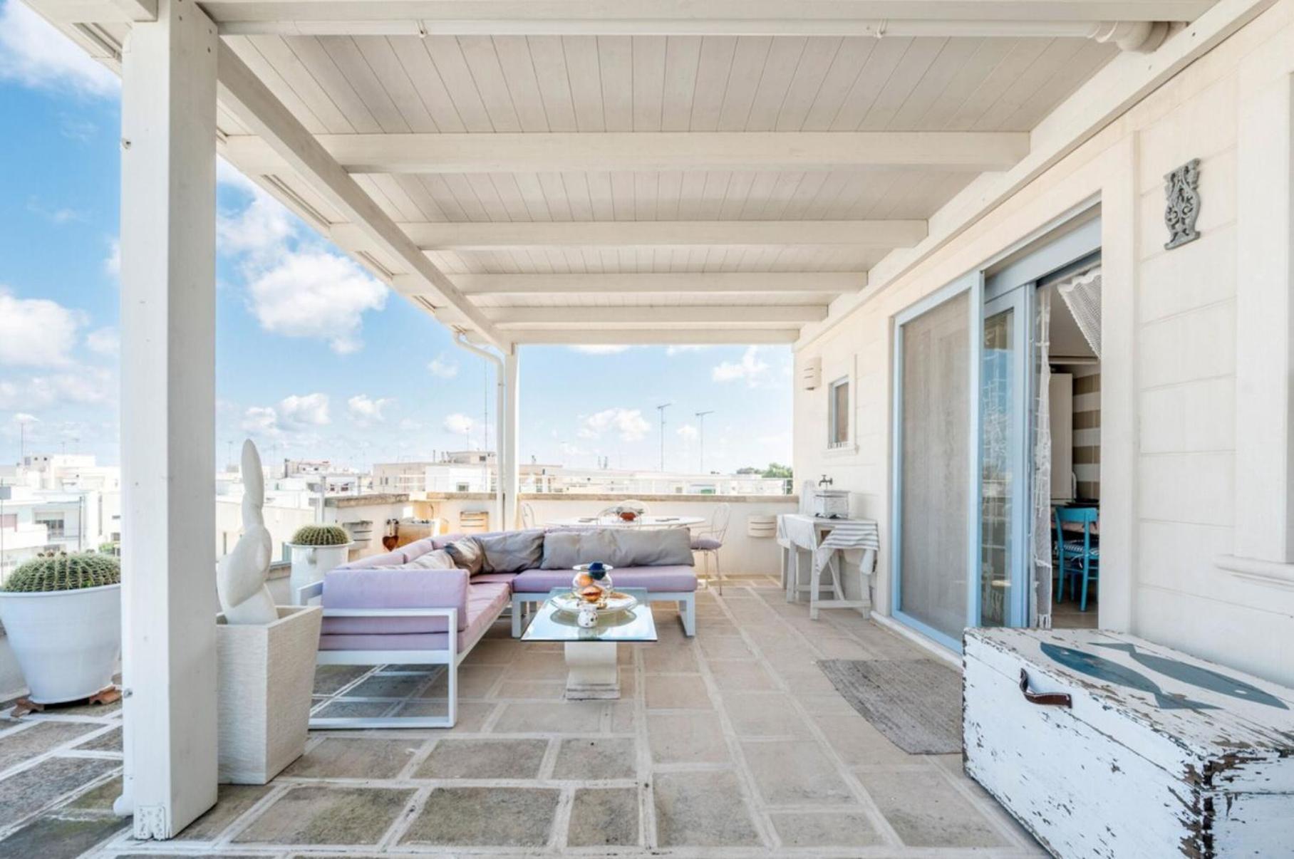 Le Terrazze Apartman Otranto Kültér fotó