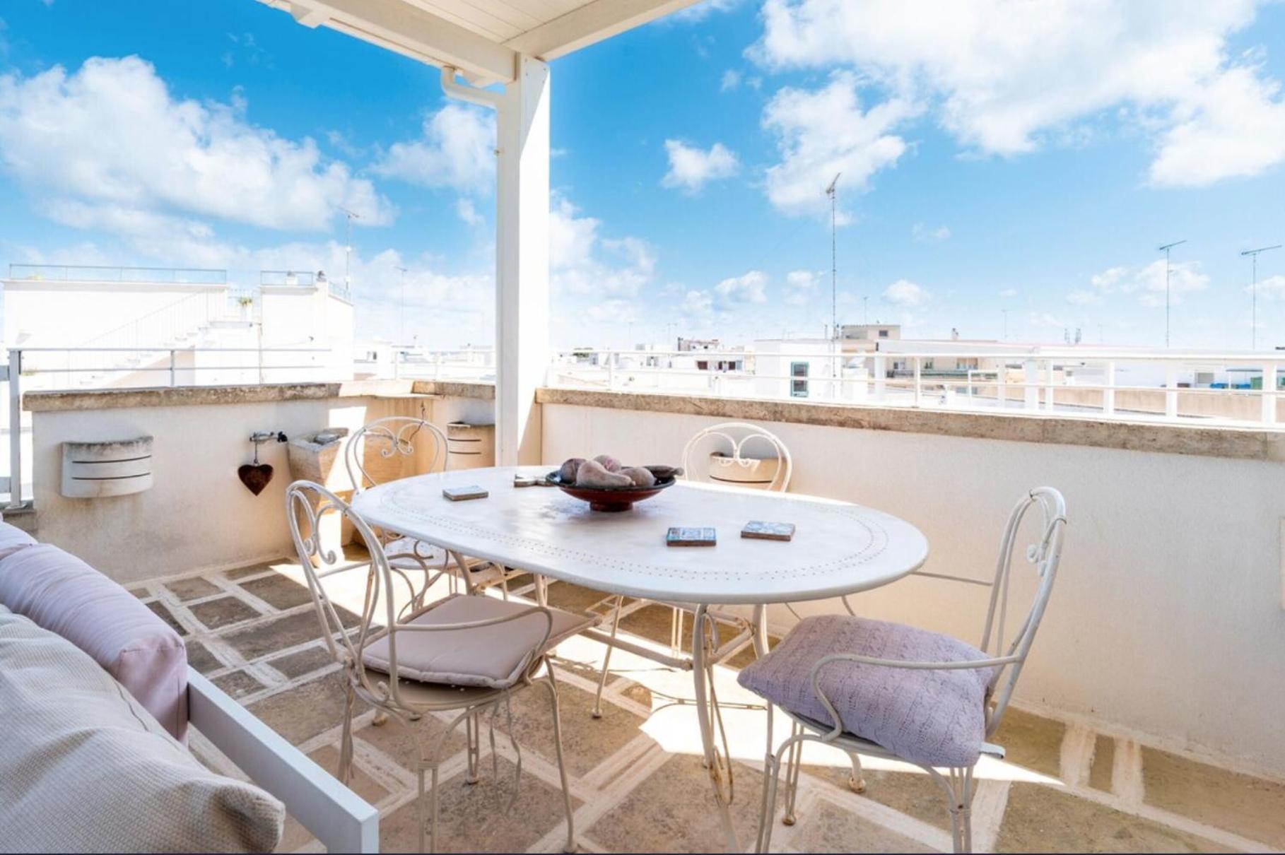 Le Terrazze Apartman Otranto Kültér fotó